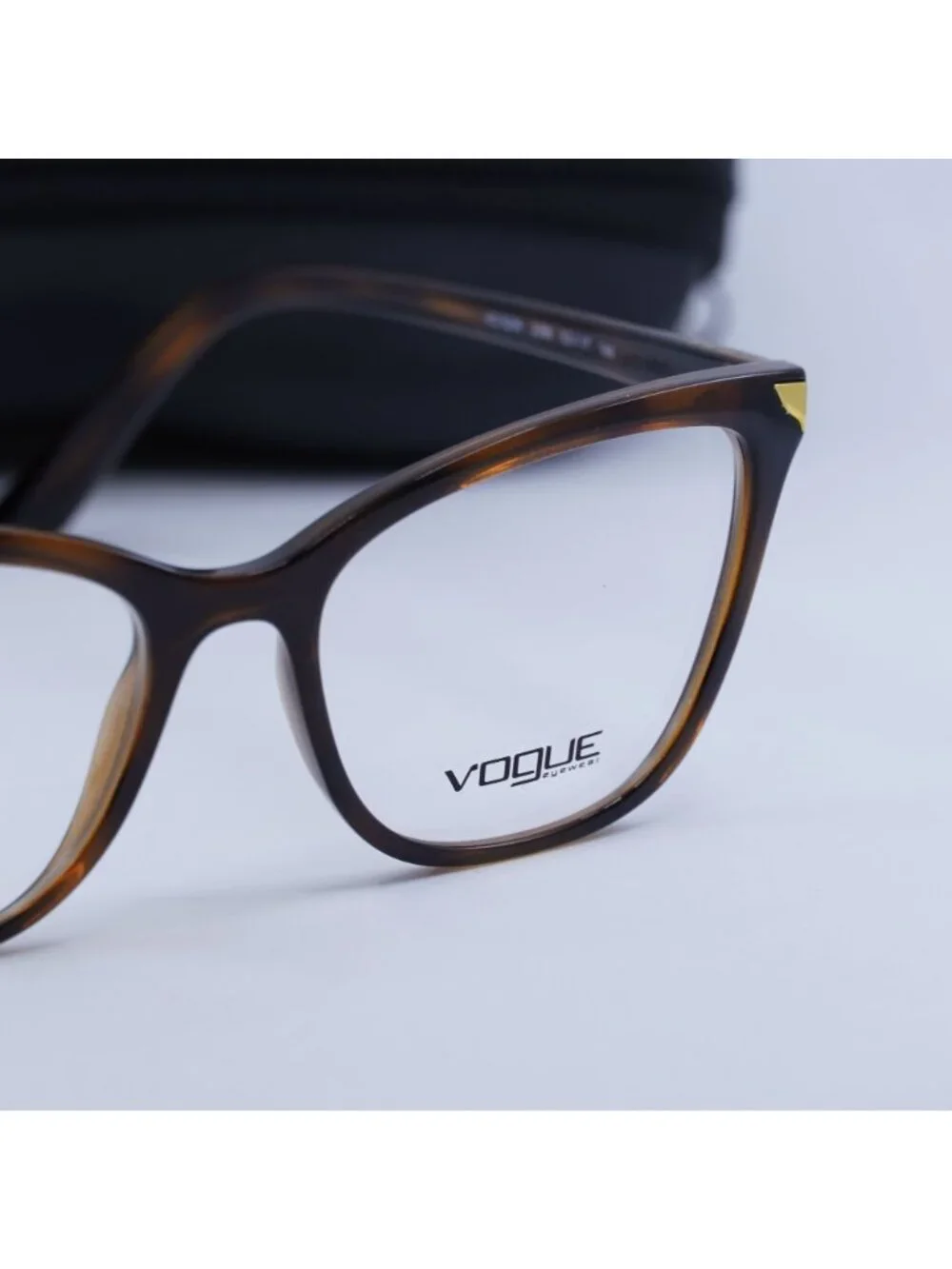 Vogue VO5206 2386 Square Eyeglasses 53mm - Light Havana